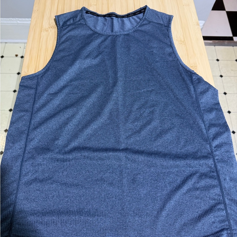 H&M Men's Running Tank Top Large - Dark Blue